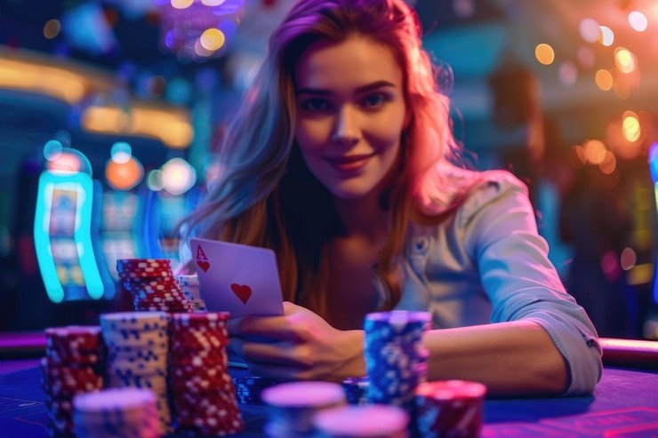 Antarmuka permainan slot dengan berbagai judul game populer